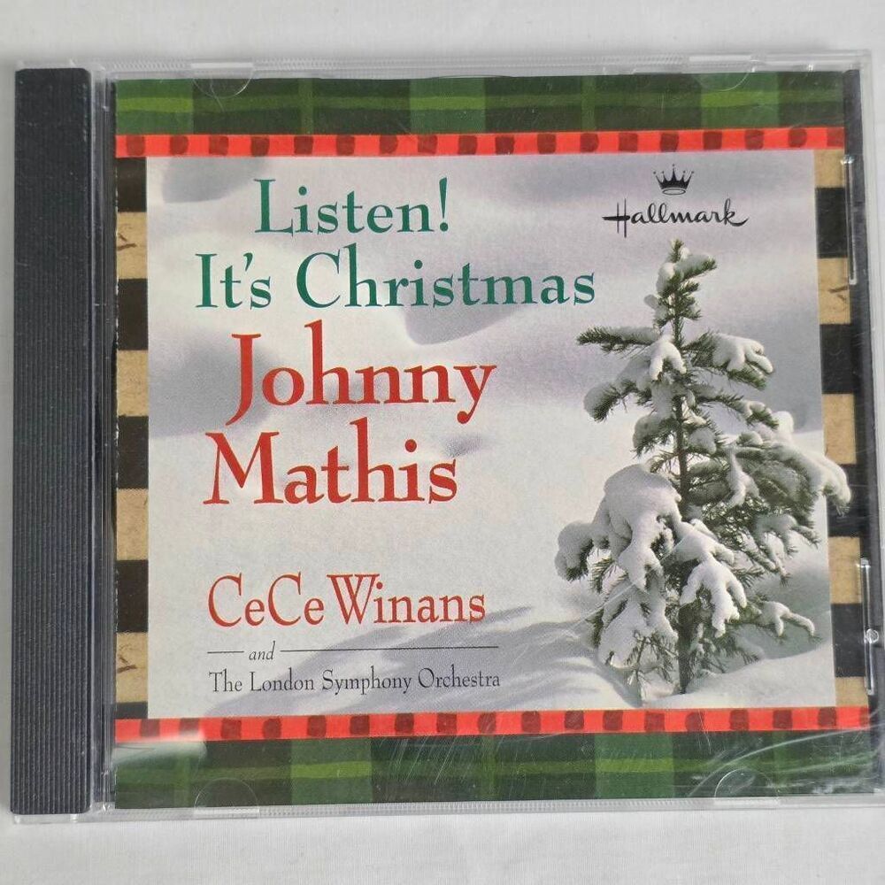 Johnny Mathis CeCe Winans Listen It’s Christmas CD Pre-Owned